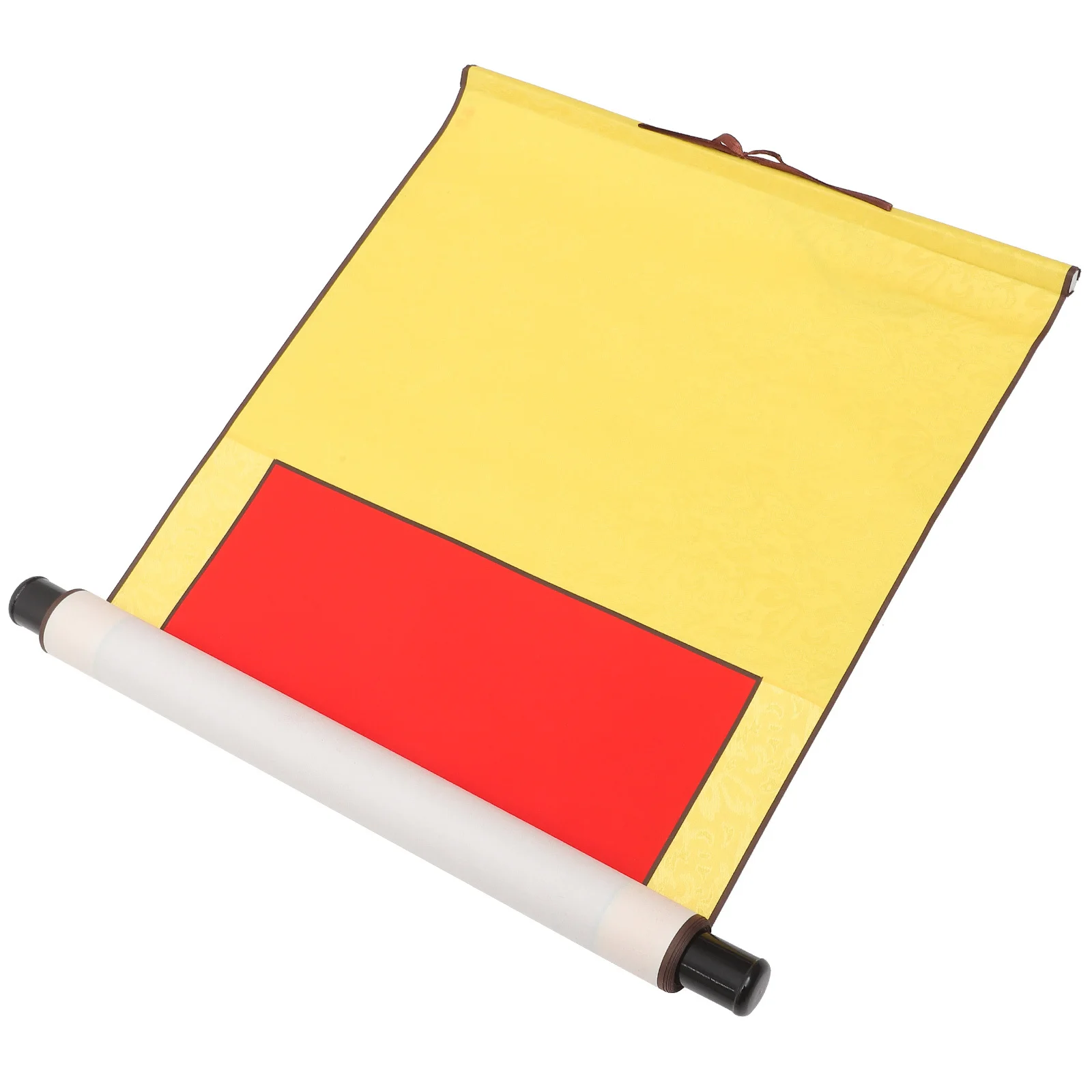 

Red Blank Hanging Scroll Chinese Calligraphy Accessory Drawing Scrolls Paper for Art Work Home Decoration Chinese Wall Art