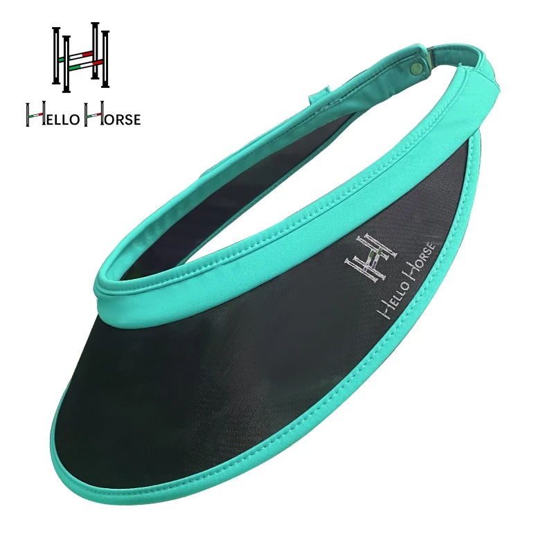 Hello Horse Equestrian Sports Sun Hat, Anti-Uv, Anti-Uv Sun Hat, Summer Face Covering, Light-Blocking Sun Hat, Knight Equipment