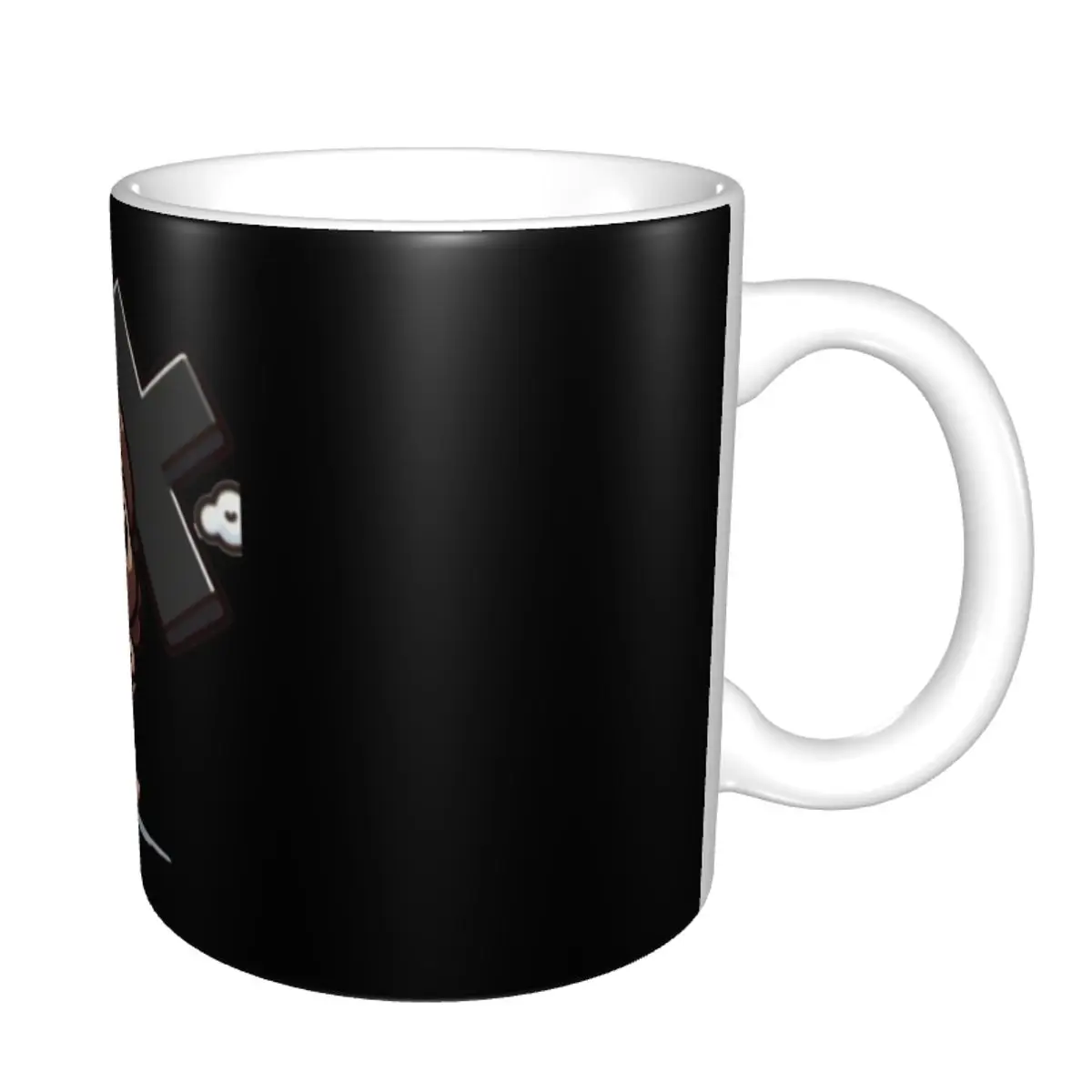 Personalized Christian Cross Coffee Mug DIY Jesus Ceramic Milk Tea Mug Cup