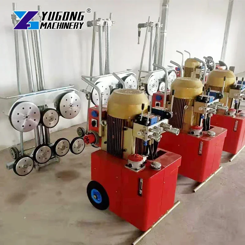 Hot Selling Hydraulic Wire Saw Machine Wire Saw Cutting Machine Wire Saw Machine for Quarry