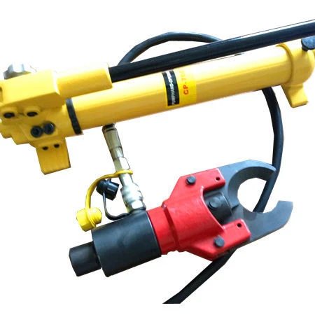 Can be equipped with manual pump Hydraulic Cable Cutter Cutting Tool Heavy Duty Hand Cable Cutter