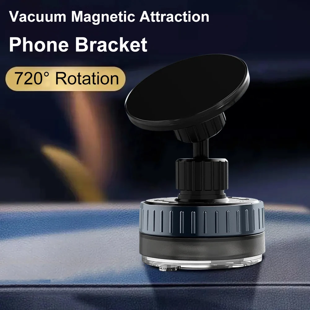 720° Rotation Magnetic Car Phone Holder Vacuum Suction Cup Bracket For iPhone Xiaomi Huawei Samsung Navigation Live Stream