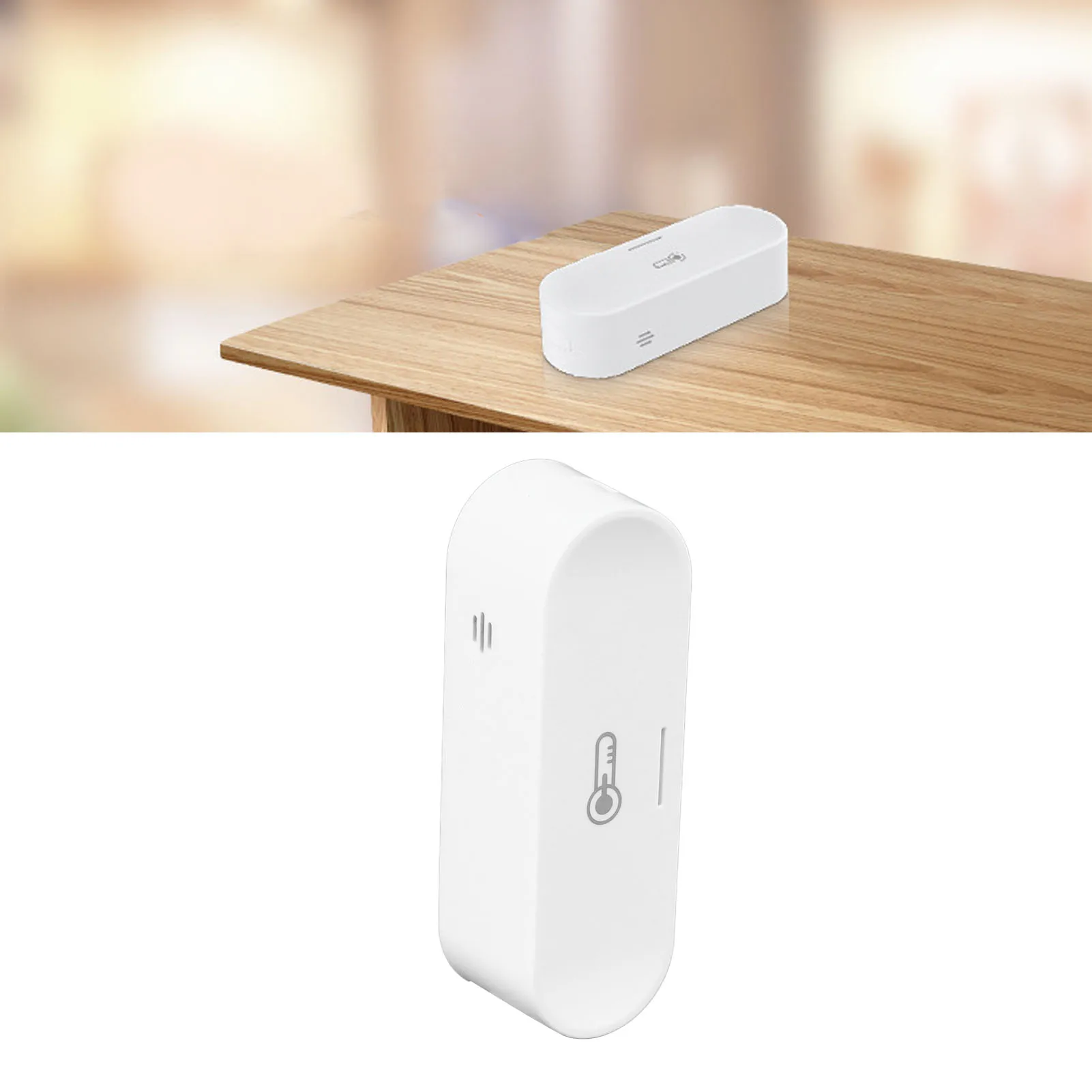 ZK40 for ZigBee Temperature Humidity Sensor Real Time Monitoring USB Power Supply for TUYA Smart