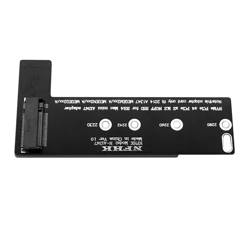 Interface Card Support Express NVMe M.2 SSD to for Mac Mini 2014 Late A1347 MEGEN2 MEGEM2 MEGEQ2 Adapter Card