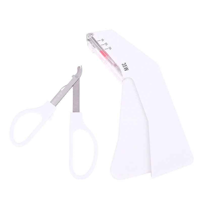 Professional Medical Surgery Fast Suture Device Less Bleeding Skin Stitching Machine Disposable 35W Stapler With Staple Remover