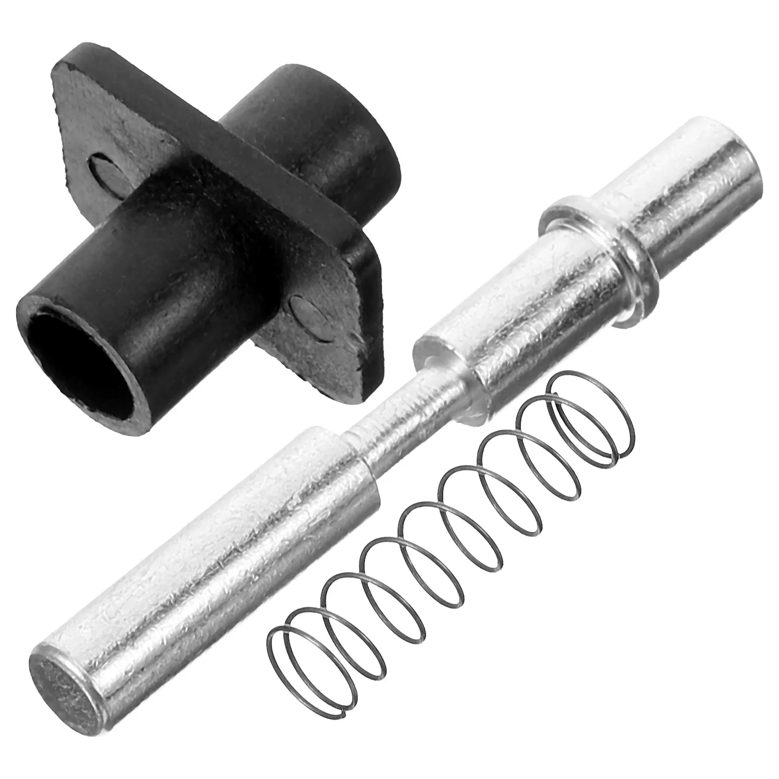 1 set di accessori per scaletta Set durevole Scale telescopiche pieghevoli in bambù Base per albero a molla di ricambio Molla per scaletta pieghevole