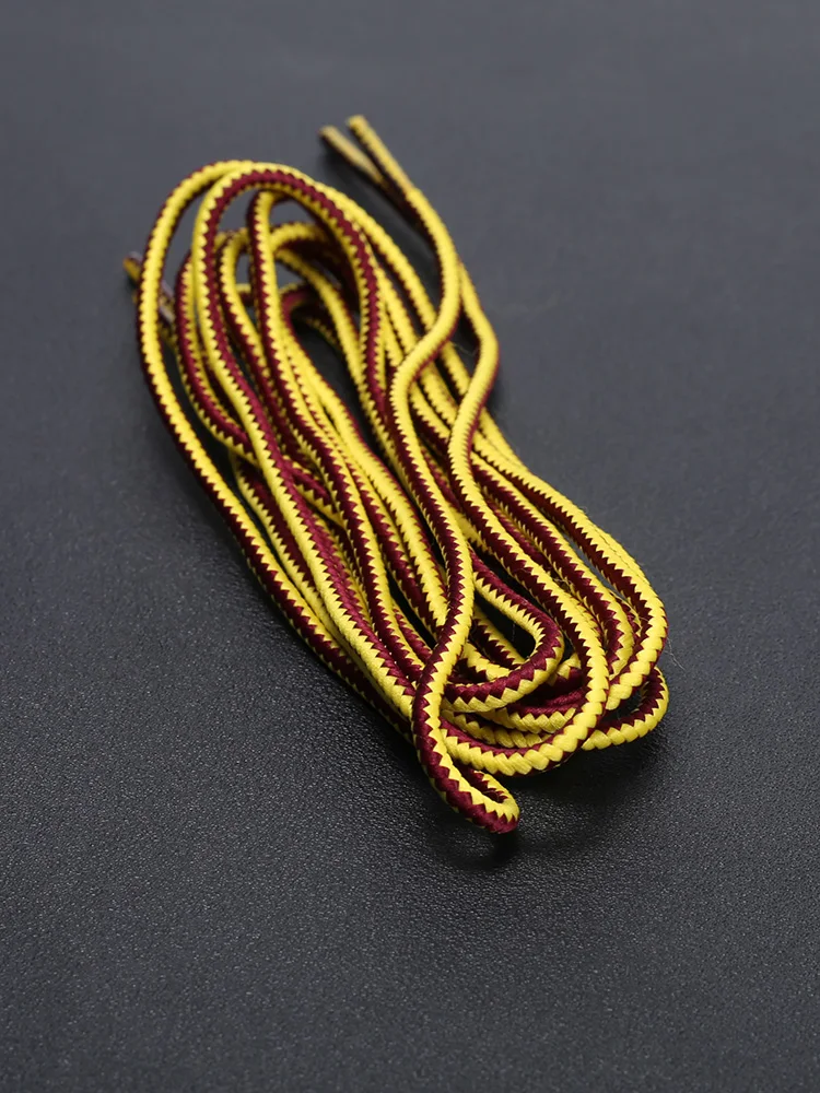 HIBERNICircular striped woven diameter 3mm martens lace casual shoe lace rope Applicable to Timberland