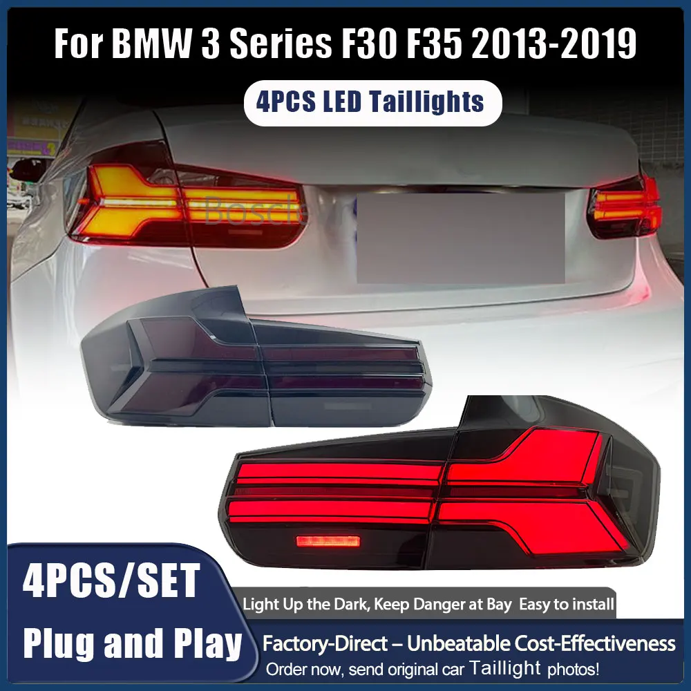 

2pcs Car Rear Taillights Assembly for BMW F30 F35 318 320 328 M3 2013 2014 2015 2016 2017 2018 LED Taillamps upgrade G05 System