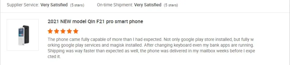 F21 Pro 4G Smart Touch Screen Phone 2.8" Smartphone Android 11 3GB+32GB Mobile Phone BT5.0 2120mAh Battery 5MP Support Google