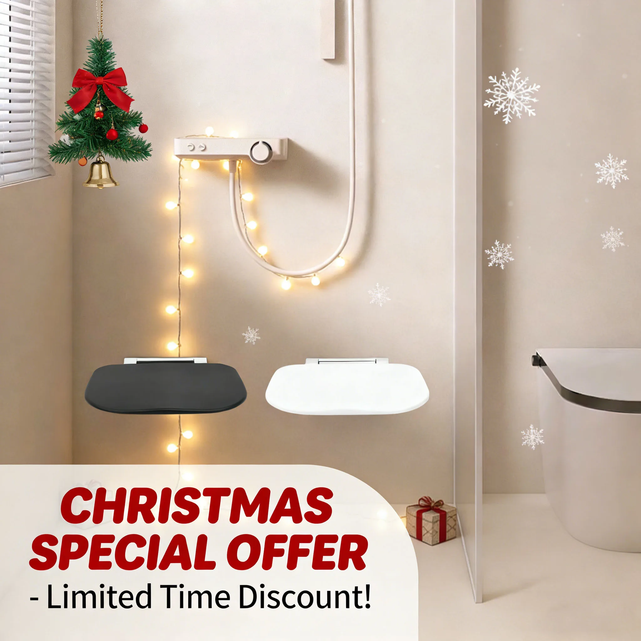 

Сиденье для душа, складной настенный табурет для ванной комнаты, стул для душа из АБС-пластика для пожилых людей с ограниченными возможностями, нескользящая скамейка для душа для ванны