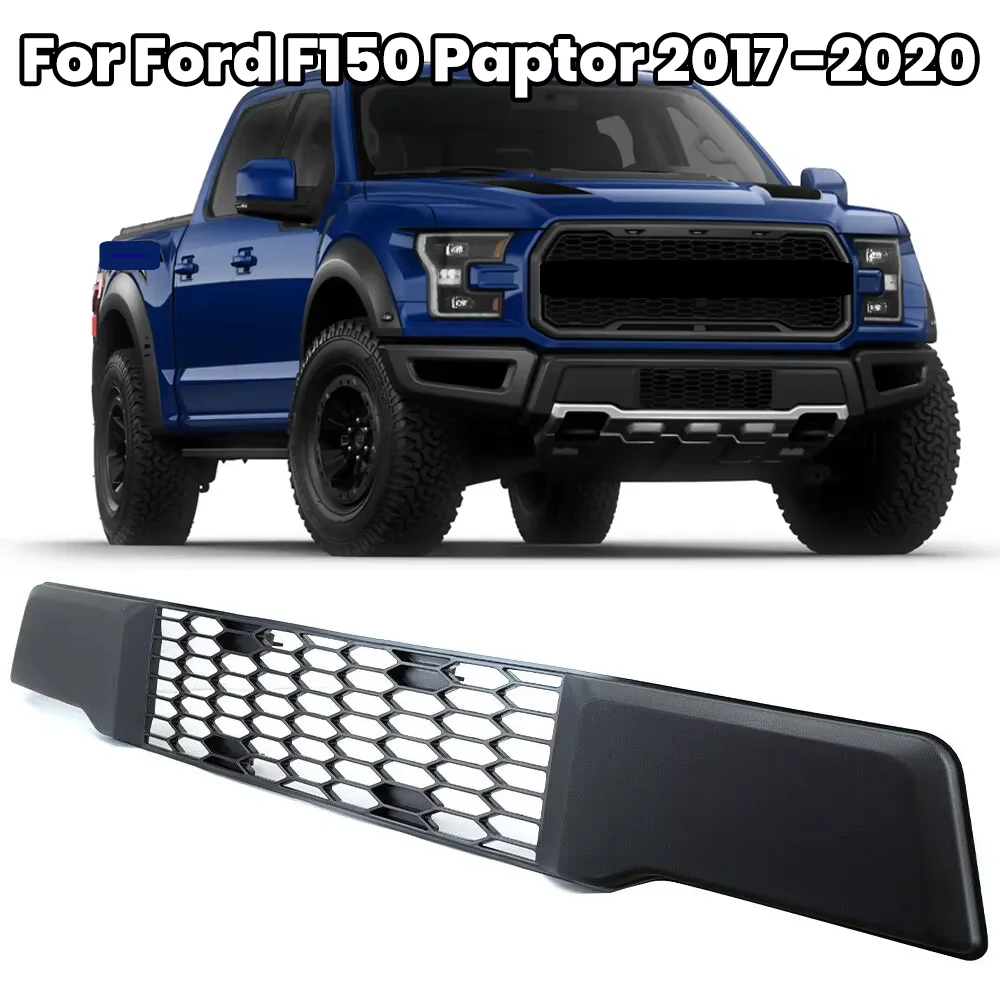 

Front Bumper Mesh Grills Fit for Ford F150 Paptor ﻿2017 -2020 Bumper Grille Black Direct Replace grill Grille Parts HL3Z17B968AA