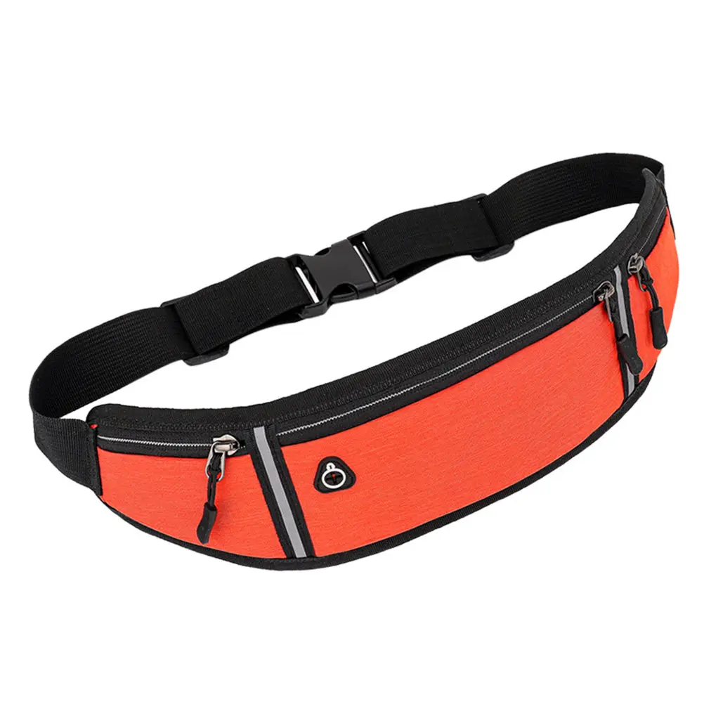 

Waterproof Waist Bag Premium Oxford Cloth Unisex Outdoor Waist Pack for Fitness Travel Hiking Running Gym Storage Pouch with