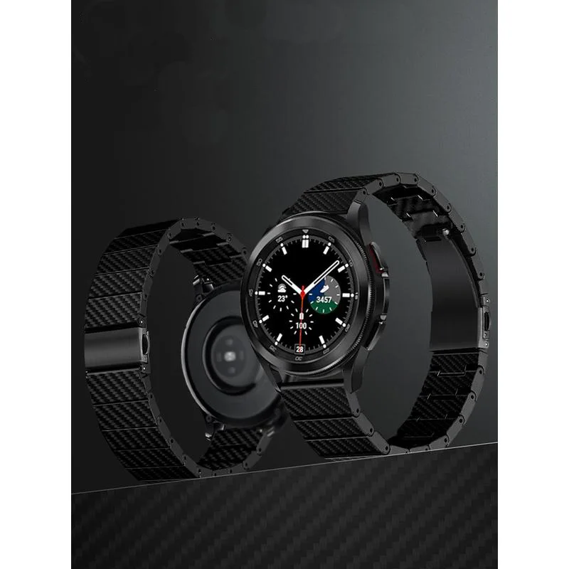 Substitute Samsung Active2nd Generation Galaxy Watch4 Classic Carbon Fiber Watchband S3 Sports Men's