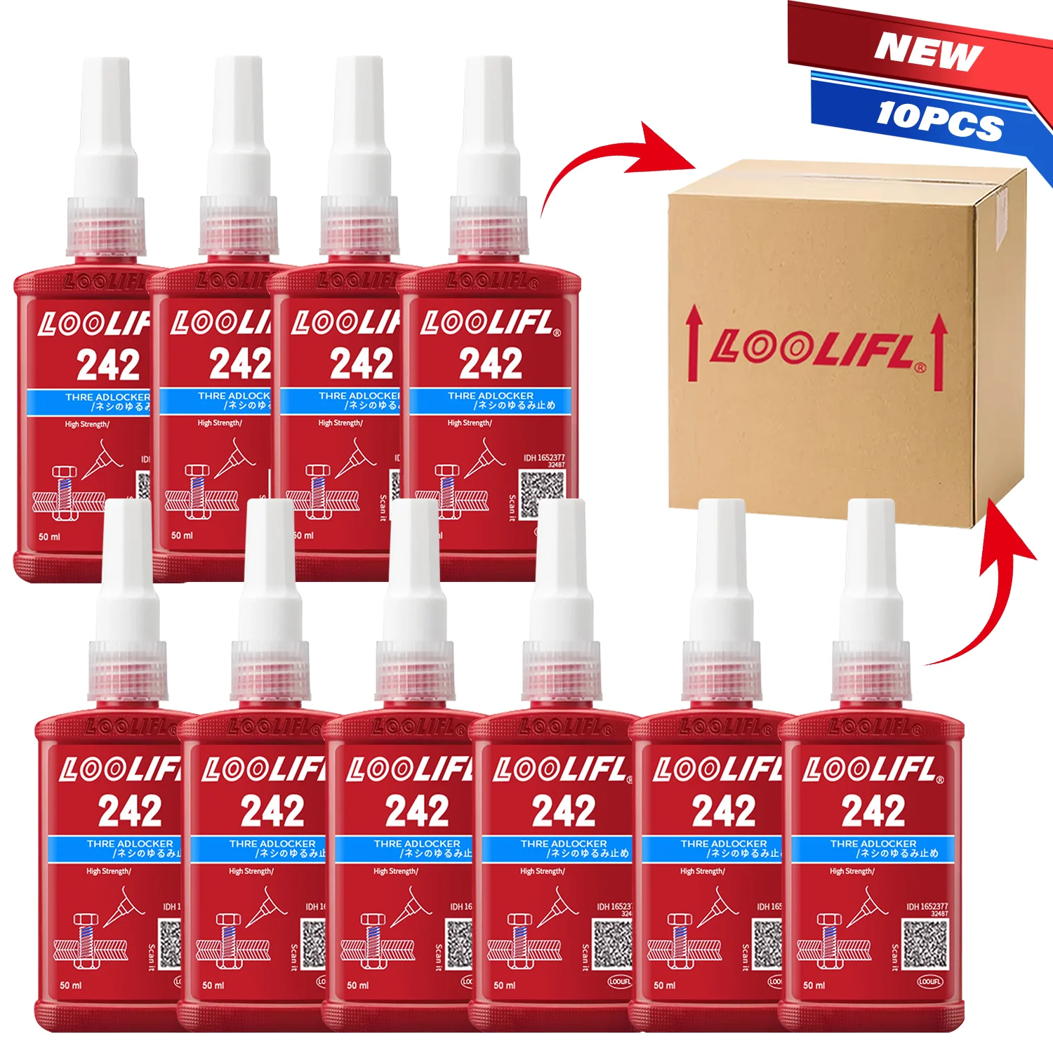 10pcs-thread-locking-agent-sealant-anaerobic-anti-loose-screw-glues-fastening-quickly-cured-threadlocker-adhesive-for-screw