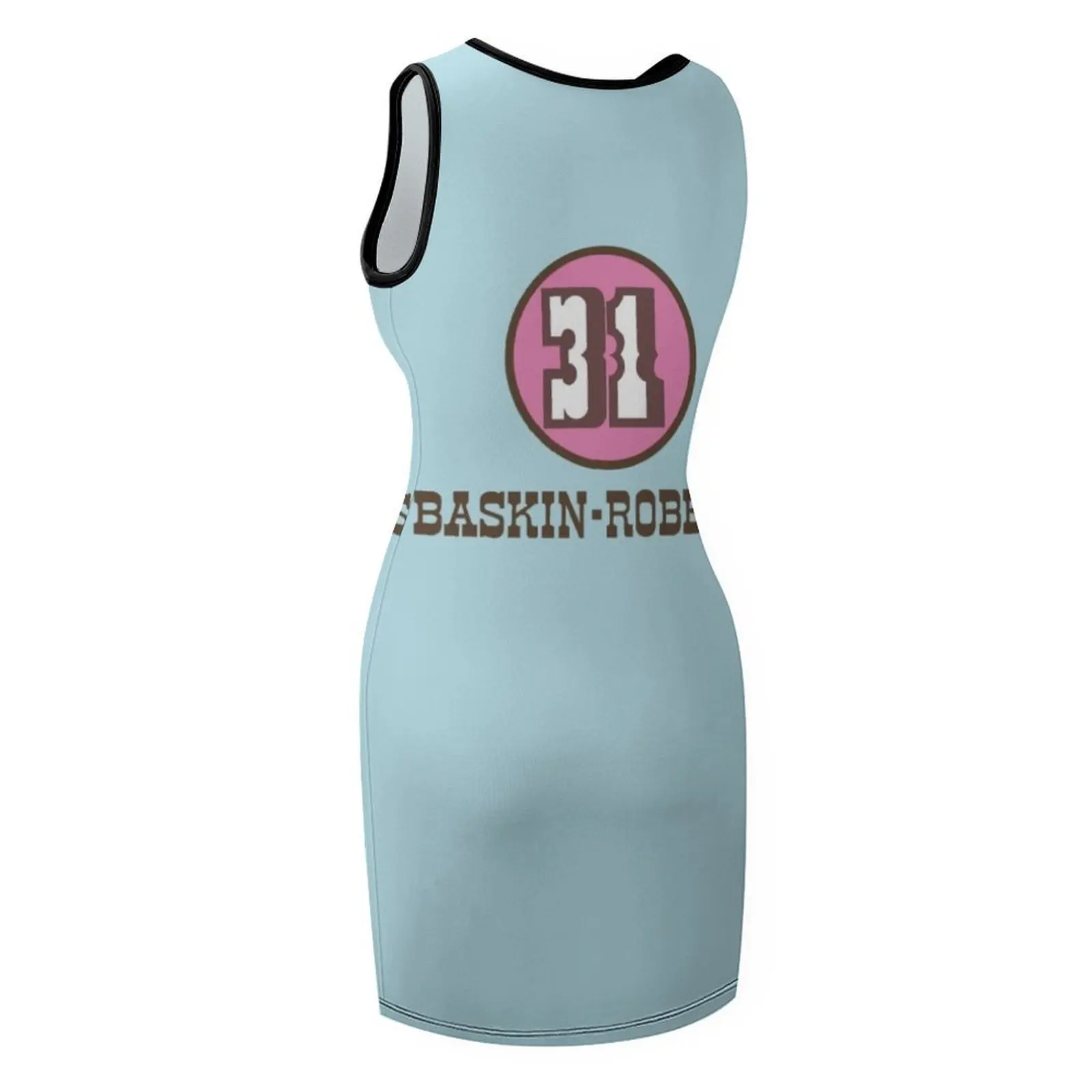 60s-70s Vintage Defunct Baskin-Robbins Ice Cream Logo Classic T-Shirt Sleeveless Sundress elegant evening dresses for women 2025