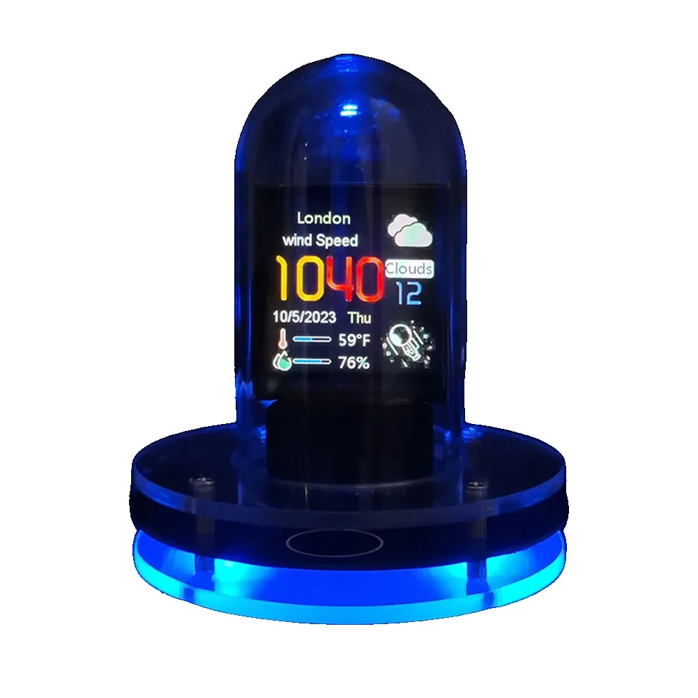 Nixie Tube Clock WIFI Nixie Tube Clock Automatic Time Synchronization Clear And Vibrant Display Dynamic Visual Experience