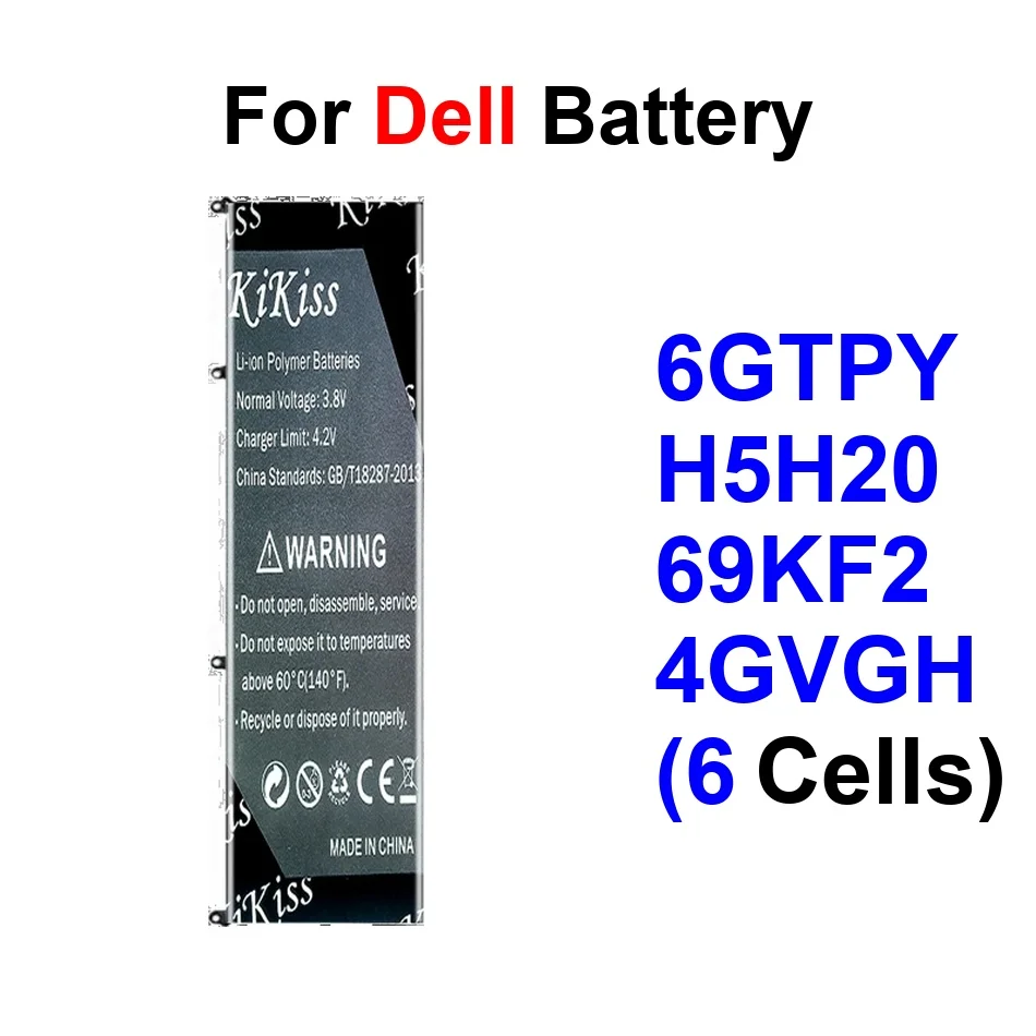 

Аккумулятор 69KF2 4GVGH для Dell Alienware Precision 5520 5530 5550 7500 XPS 15 1P6KD 9550 7590 9500 9560 9570 5510 2020