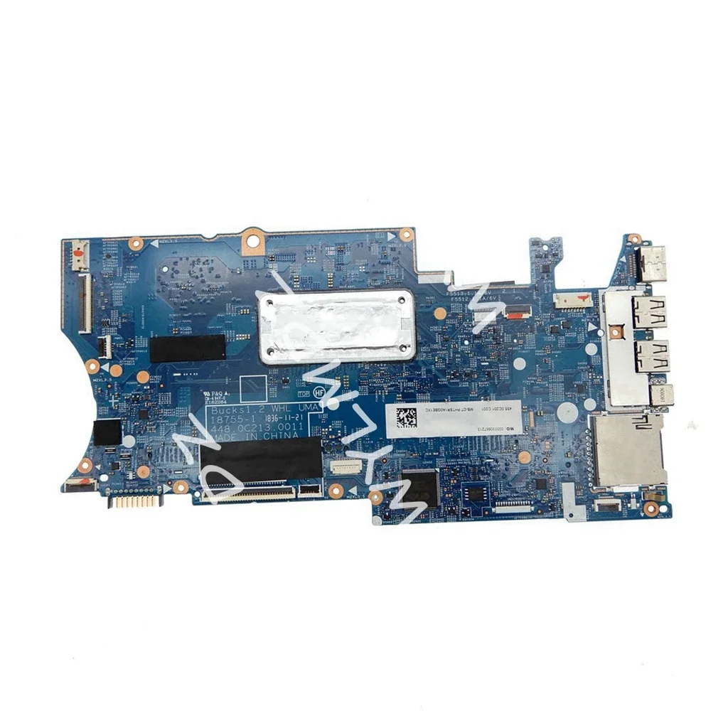 18755-1 with i5-8265U CPU Notebook Mainboard For HP Pavilion X360 14M 14-BA  Laptop Motherboard  100% Tested OK