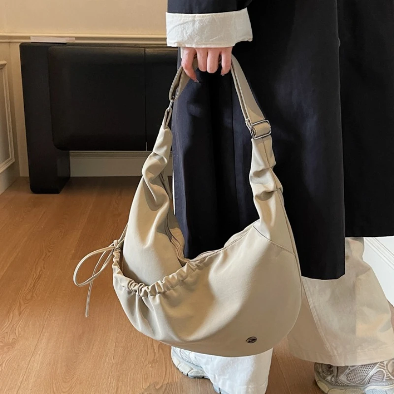 

Женские модные и универсальные сумки через плечо, модная простая сумка через плечо большой вместимости, новая осенняя повседневная сумка для поездок на работу