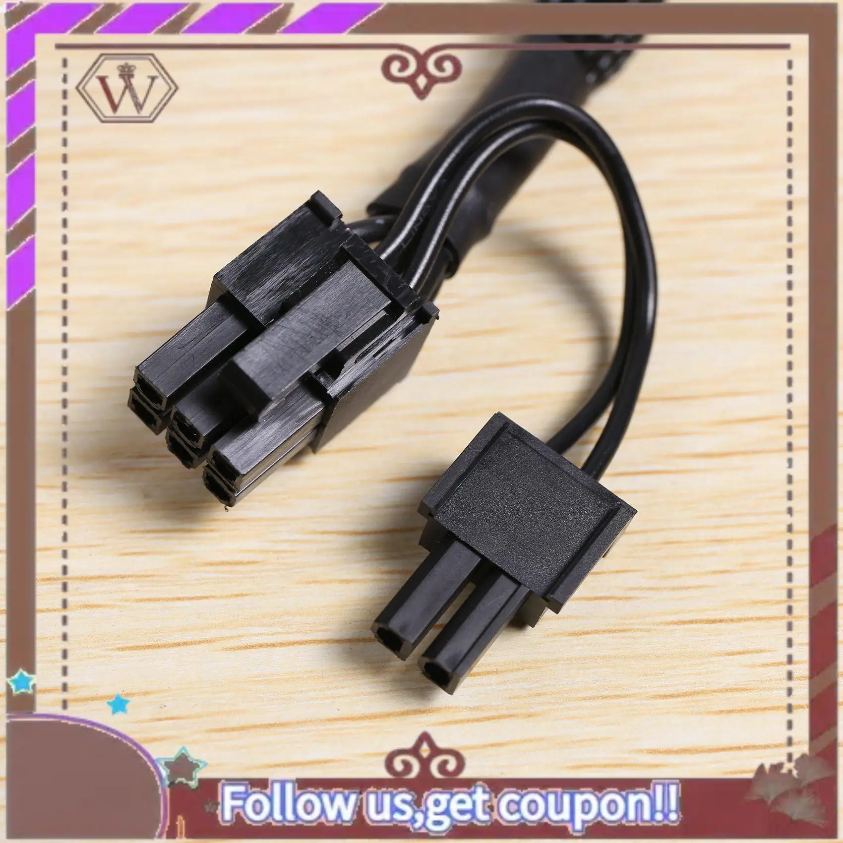 أحدث 2X PCI-E المزدوج 8Pin إلى 8Pin (6 + 2Pin) كابل إمداد الطاقة المعياري لـ Corsair RM1000X RM550X 650X 750X 850X