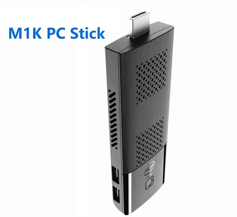 M1K Intel Celeron J4125 Windows 11 Mini PC Stick 8GB RAM 128GB 256GB PC Stick 2.4G 5G WiFi 12V 2A Pocket PC