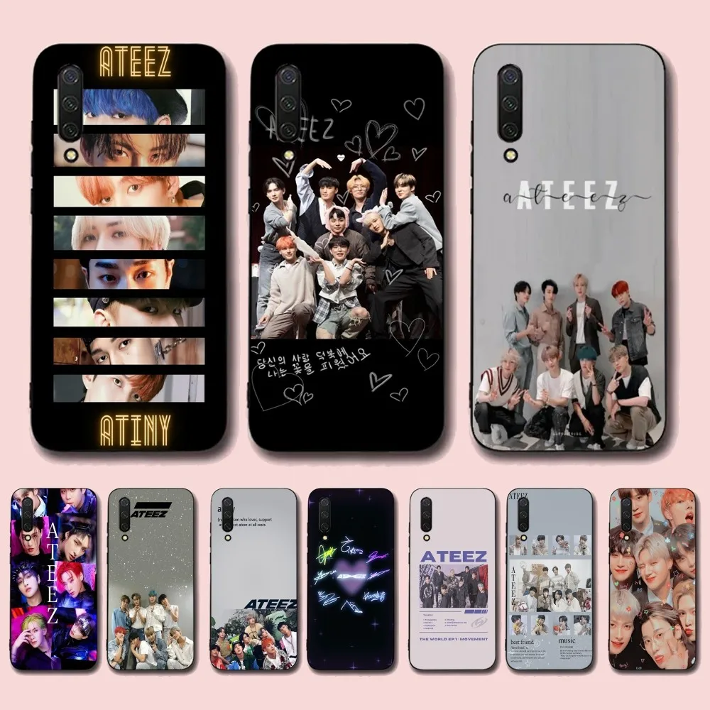 

KPOP A-ATEEZ Phone Case For Xiaomi Mi 5X 8 9 10 11 12 lite pro 10T PocoX3pro PocoM3 Note 10 pro lite
