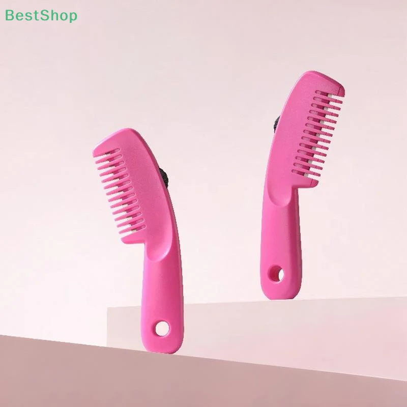 💕 ماكينة قص الشعر 2 في 1، مشط قص الشعر متعدد المستويات قابل للتعديل للفتيات، ملحقات تصفيف قص الشعر التجميلي #5