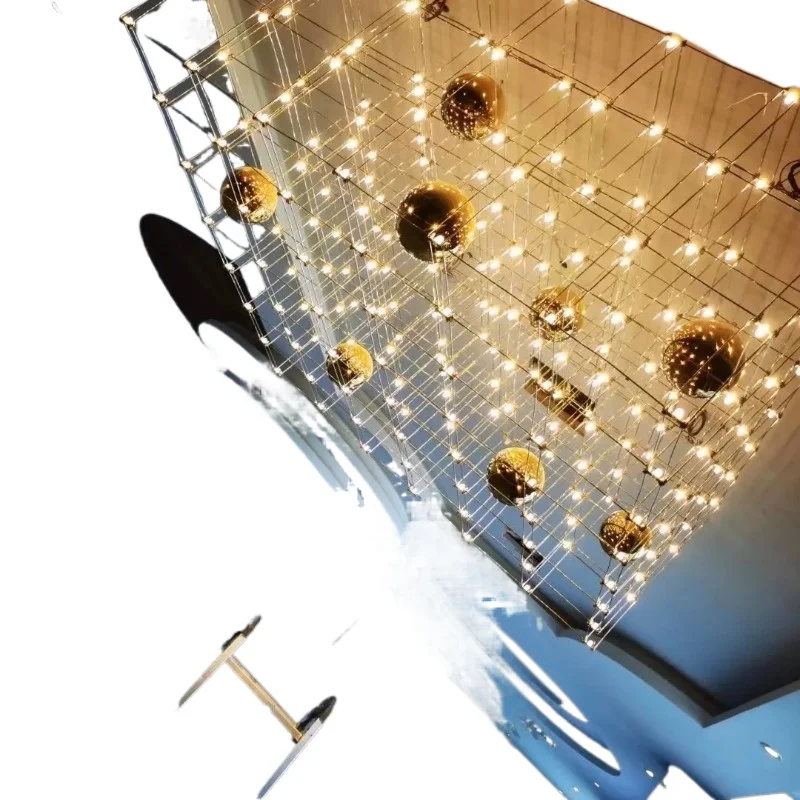 

Restaurant front desk bar chandelier 2025 new high-end hall living room main light store commercial real estate chandelier