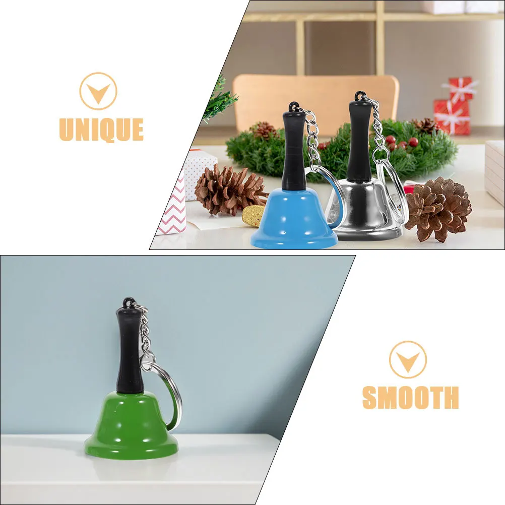 5 قطعة أجراس اليد المعدنية بصوت عال واضح 55db خدمة التطوير مطعم مكتب جرس عطلة ديكور #3