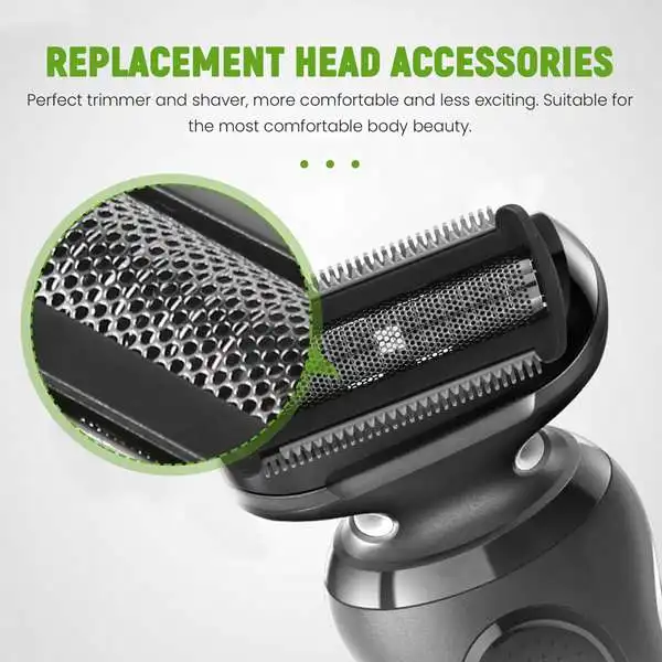 5 Pack Trimmer Shaver Head Foil Replacement for Norelco Bodygroom BG2000 BG2024 TT2039 QG3280 BG2025 BG2036 TT2020 2030