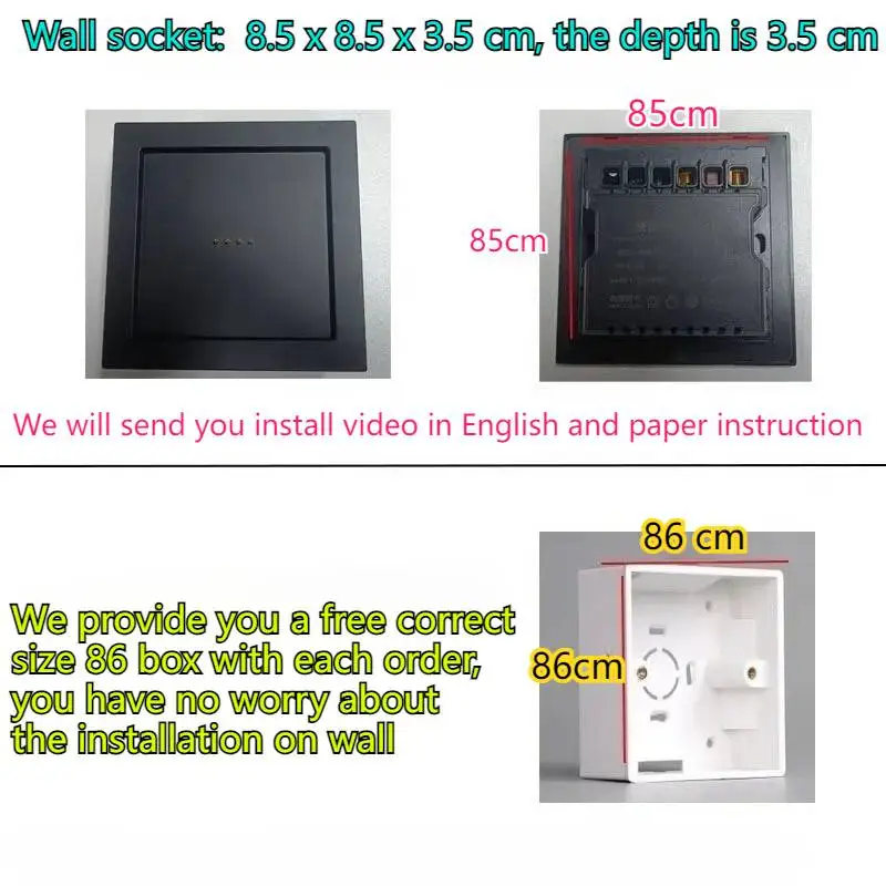 Tablet Wall Mount for iPad Wall Mounted Charger Bracket Wireless Magnetic Stand Holder Kit Smart Home Control Panel Type-C USB C - view 2