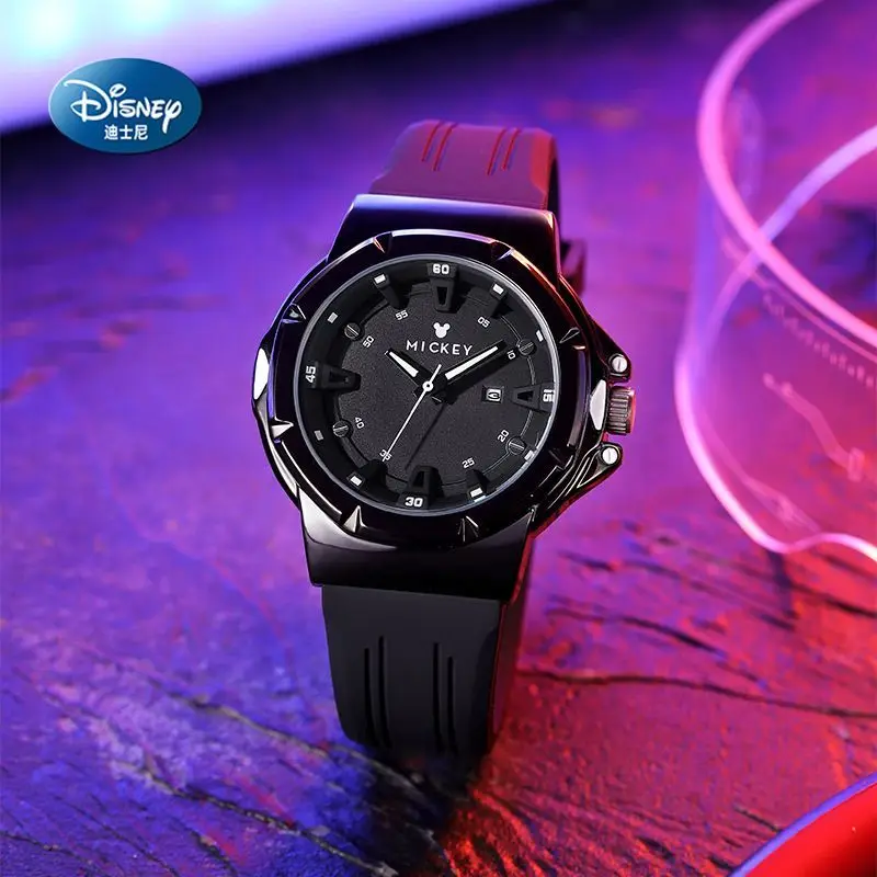 Reloj infantil original de la serie Disney, relojes electrónicos de cuarzo para hombre