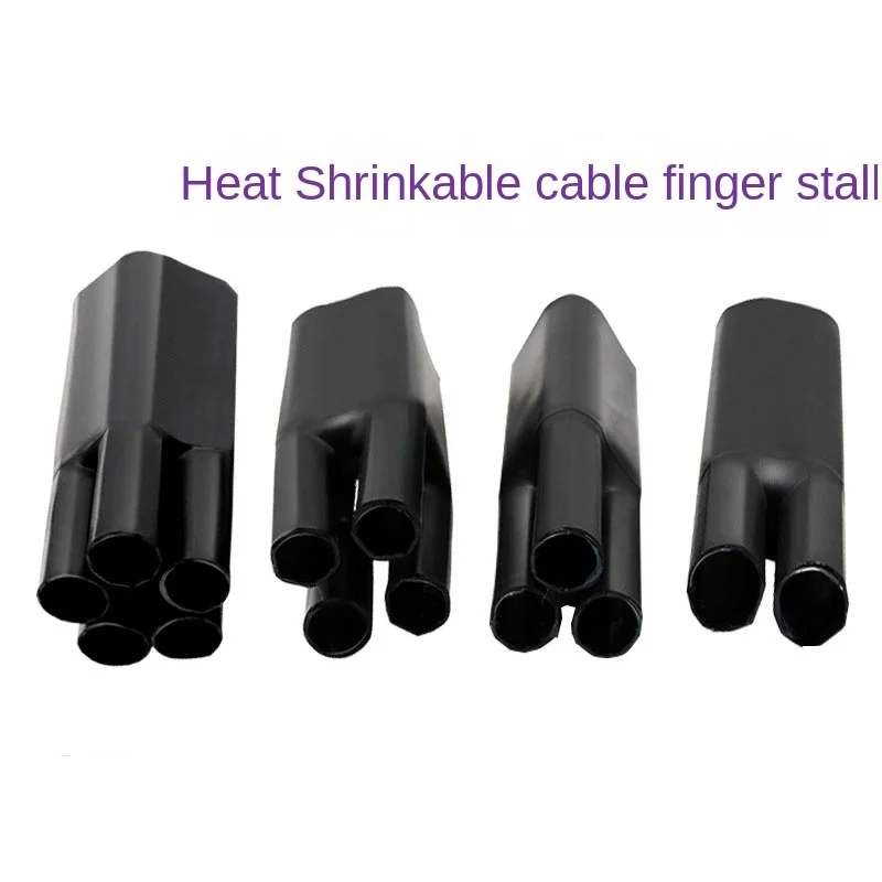 Warmte Krimpfolie Buis Met Lijm Isolatie Mouw Voor 1KV 2-5 Core Aparte Tak Kabel Splitter Waterdichte Afdichting wire Protector