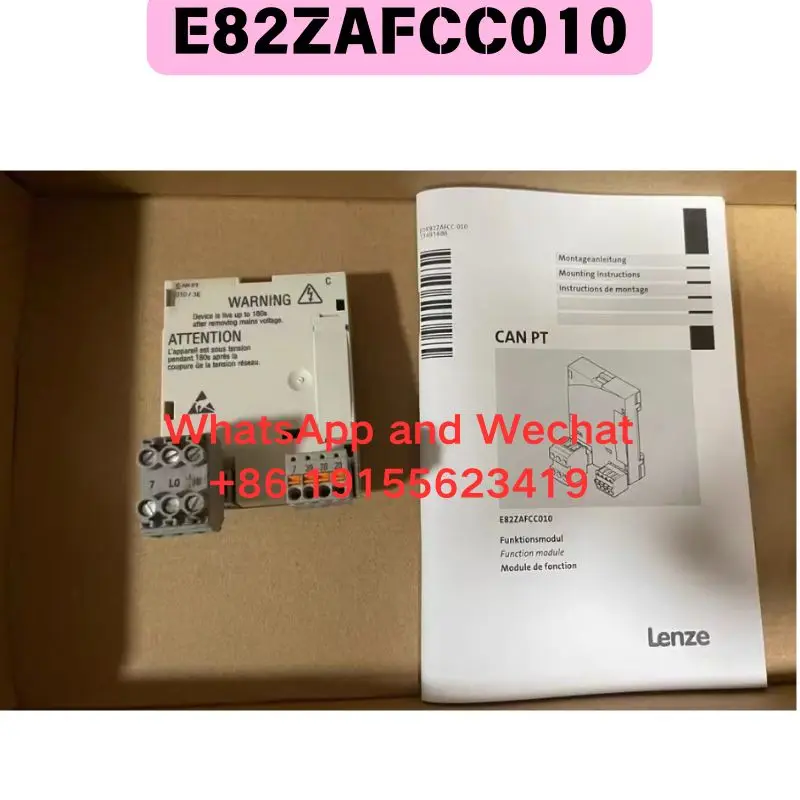 New original and second-hand OEM disassembly parts E82ZAFCC010 inverter IO board module function test normal, fast delivery