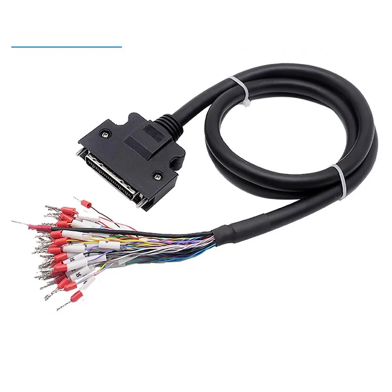 

DV0P4360 A6A4A5 Driver X4 Connector I/O Signal Cable 50core 50PIN PLC Control Line For Panasonic Servo 0.5M 1M 1.5M 2M 3M 5M