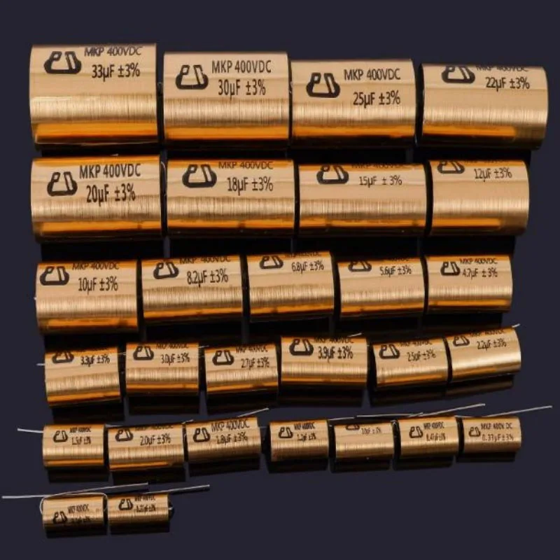 1PCS Metallized polypropylene loudspeaker power amplifier coupled frequency division audio capacitor MKP full range capacity ﻿