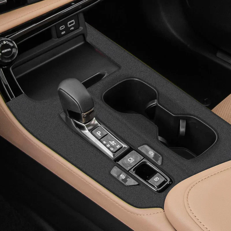 Suede Leather Interior Trim Cover for LEXUS NX 2022 2023 2024 2025 2026, Gear Panel, Window Lifting Panel, Dash Air Outlet Frame 2