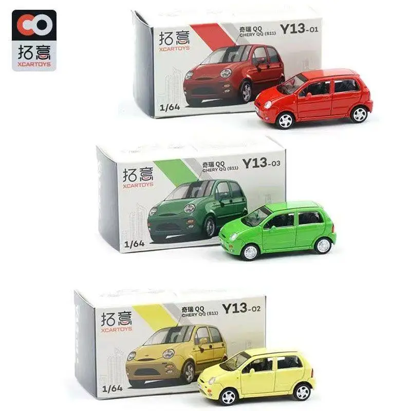 XCARTOYS Car Toys for Boys  1:64 Chery QQ Series Alloy Collection Car Model Collector's Edition Ornament Spot