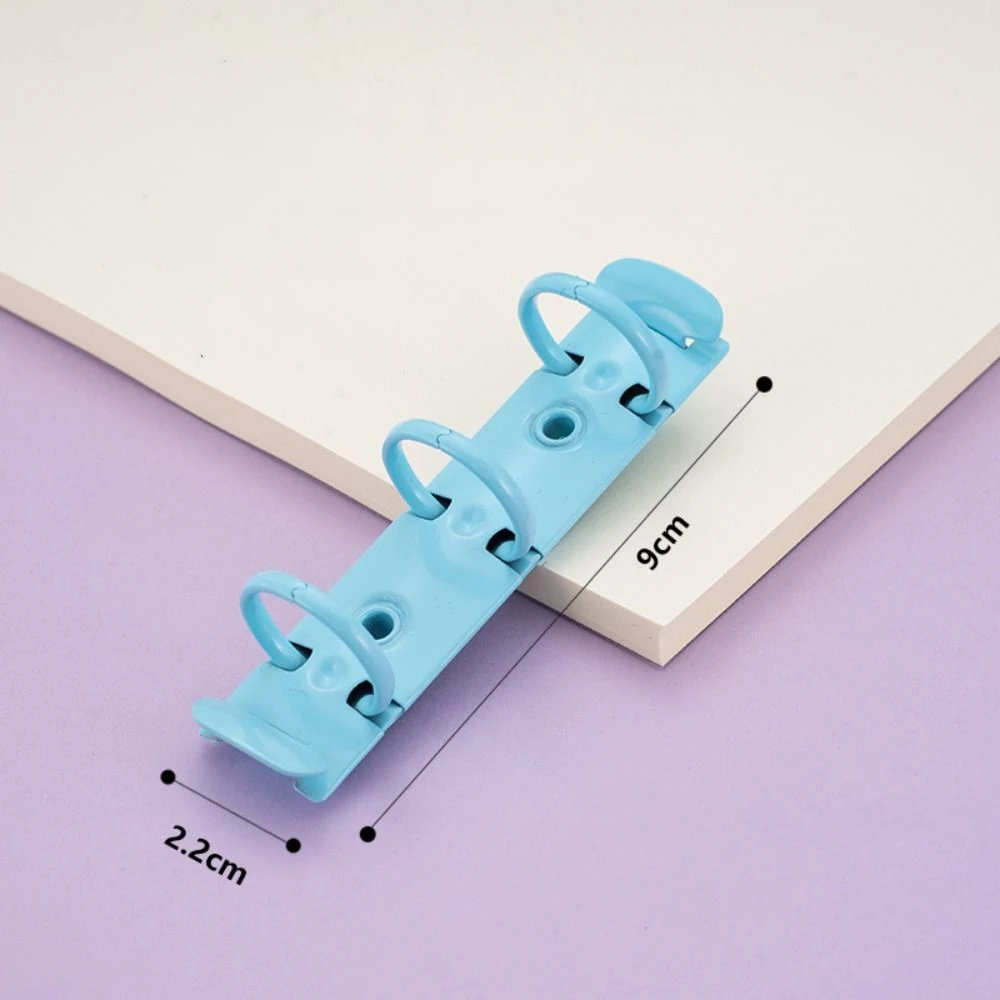 

Съемные металлические спиральные кольца, зажим для переплета, сделай сам, высокое качество, зажимы для бумаги формата А8, альбом для дневника, папка для файлов с кольцом вкладышах