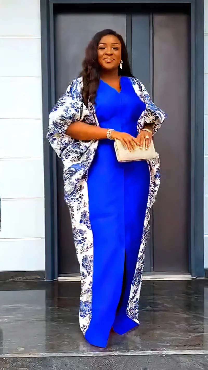 

African Dresses for Women Abayas Traditional Africa Clothing Dashiki Ankara Outfits Gown Robe Muslim Kaftan Maxi Long Dress 2025