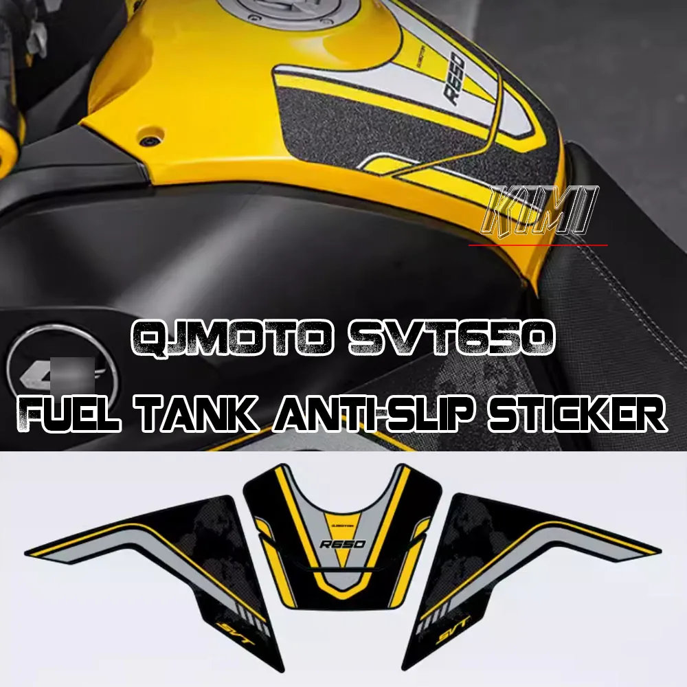 

Motorcycle Anti-Skid Fuel Tank Sticker Body Sticker Protective Sticker Fishbone Sticker Modified Accessories FOR QJMOTO SVT650