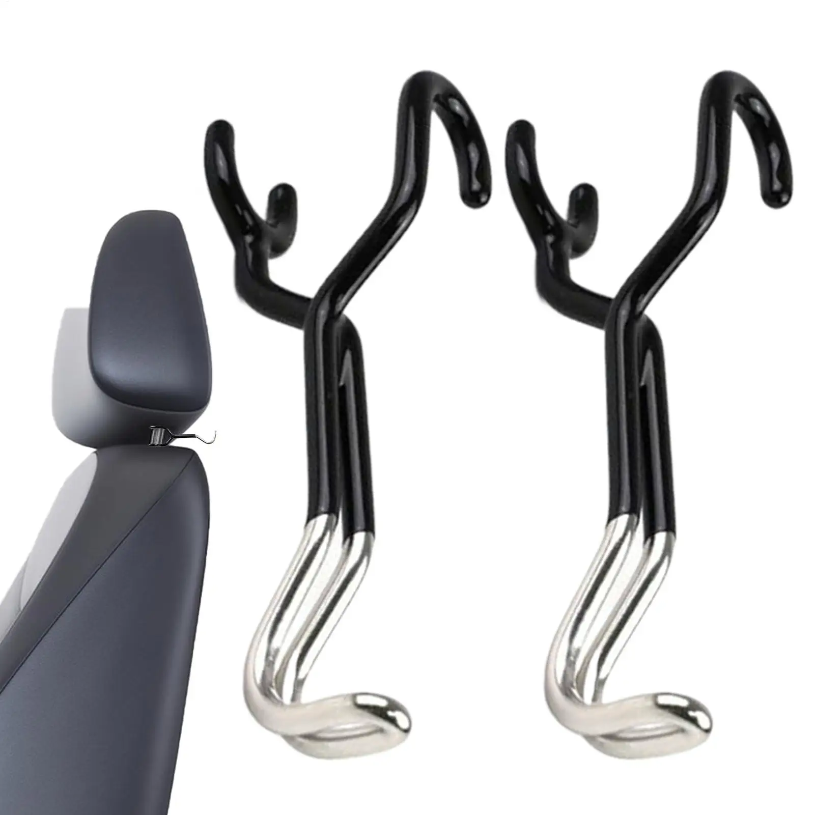 

Bow Hanger For Truck Multifunctional Quick Attach Secure Hunting Gear Storage Compound Bows Headrest Organizer For Trucks SUV