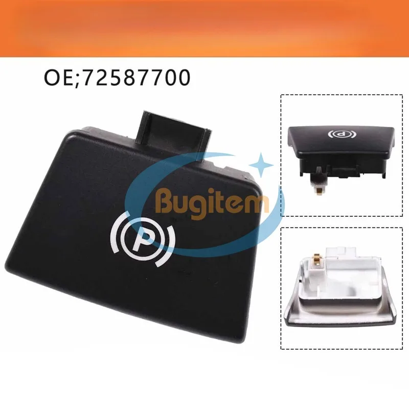 For California T F12 Handbrake Parking Brake P Button Switch Cover 72587700 Car Parking Brake Switch Button For Ferrari 458 488