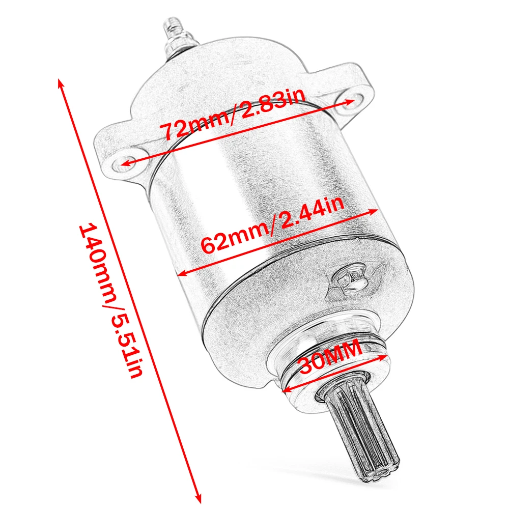 Starter Motor For Honda CRF125 CRF125FB CRF125 CRF125F 2014 - 2017 2015 2016 31200-K28-911