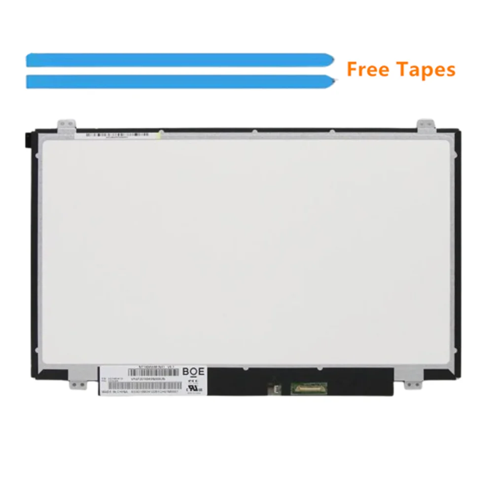 

Original New NT140WHM-N41 14.0" HD 30pins FHD for Lenovo ThinkPad T440 T450 T460 T470 T480 LCD Screen Display