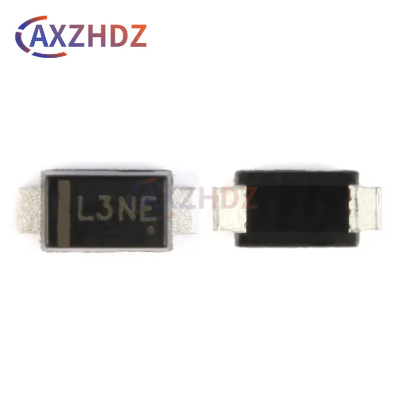 100PCS MBR230 MBR230LSFT1G L3N MBR230S1F-7 F5 SOD-123F 30V 2A SMD Schottky Power Rectifier Diode