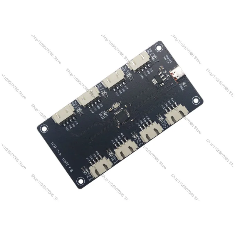 CH348Q Drive-free USB To 8-channel Serial Port TTL Module 485 Multi-channel CH348 Module USB To TTL with USB Cable