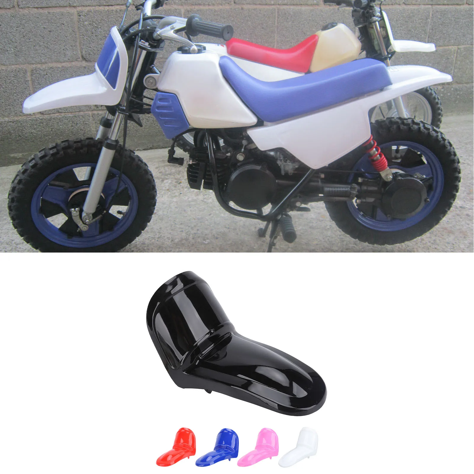 

Motorcycle Front Wheel Mudguard Anti Crack Protective Motorcycle Front Wheel Mud Guard for PW50 PY50 Y-Zinger 1998 To 2024