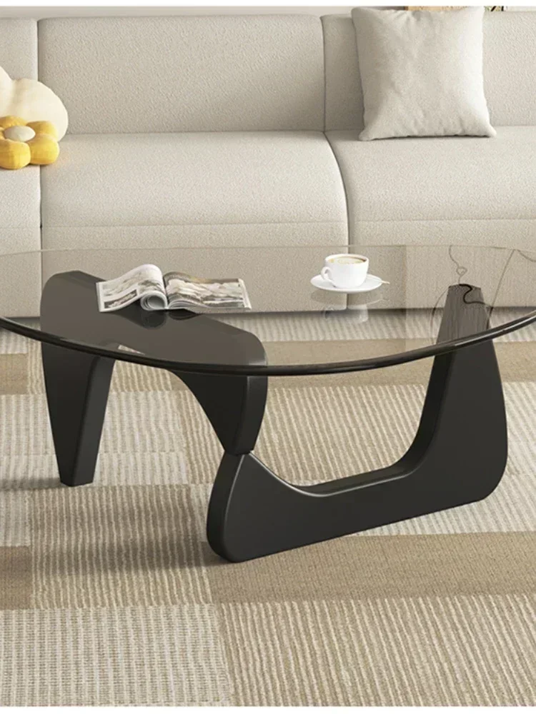 Living Room Home Small Apartment Modern Minimalist Tea Table Light Luxury Nordic Designer Creative Net Black Tea Table