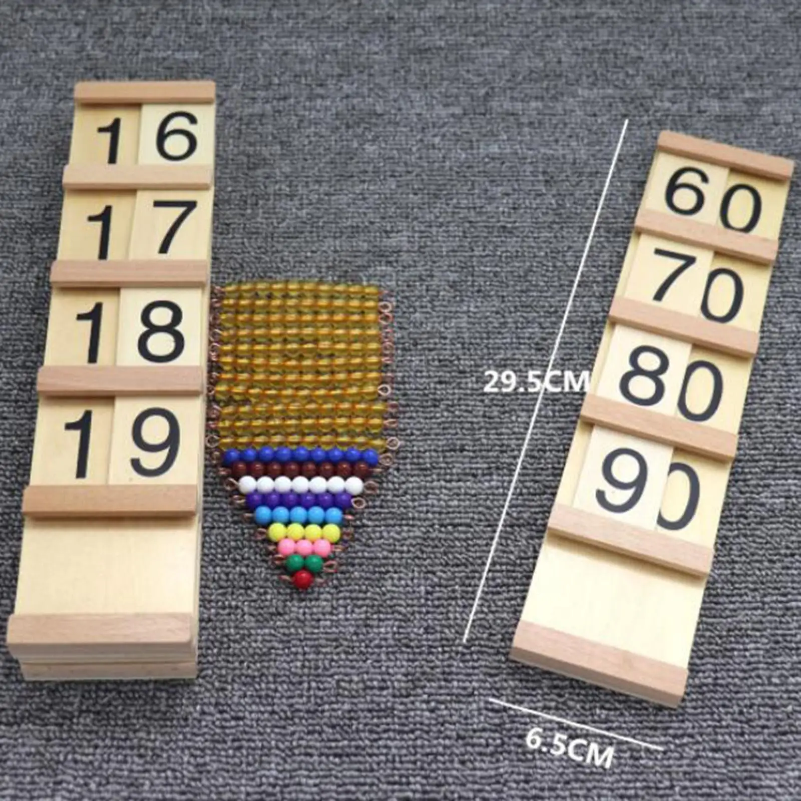 Montessori Matemática Toy, Cem tábua para Idade 4, 5, 6, 7, 8, Presente